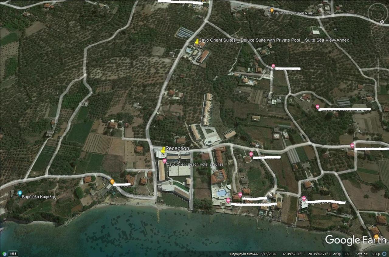 Cavo Orient Beach Hotel & Suites Drosia  Zewnętrze zdjęcie